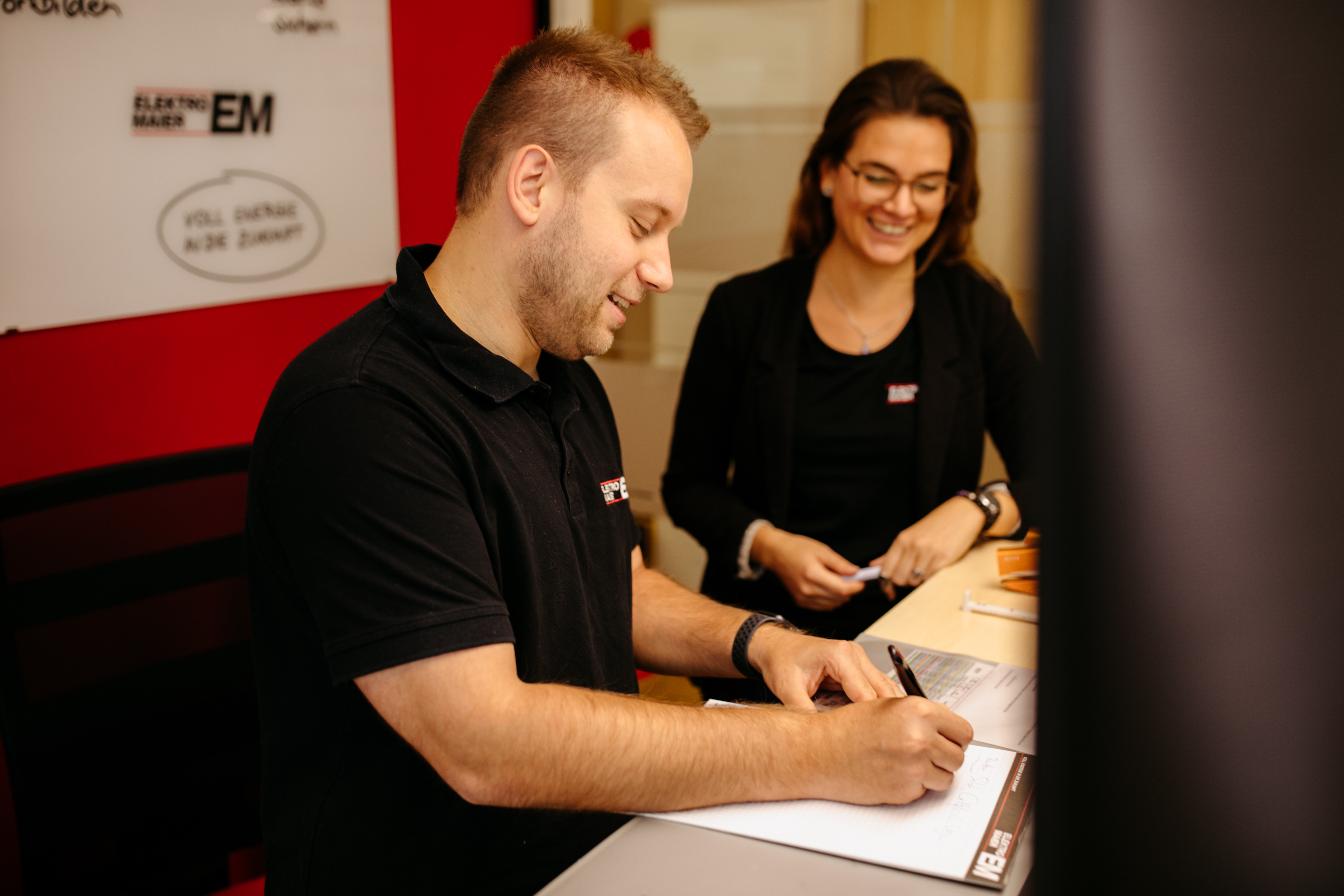 Interne Projektbesprechung